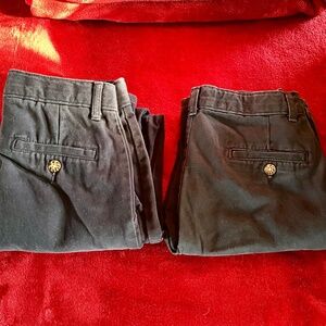Izod 2 pairs of pants for boys size 14